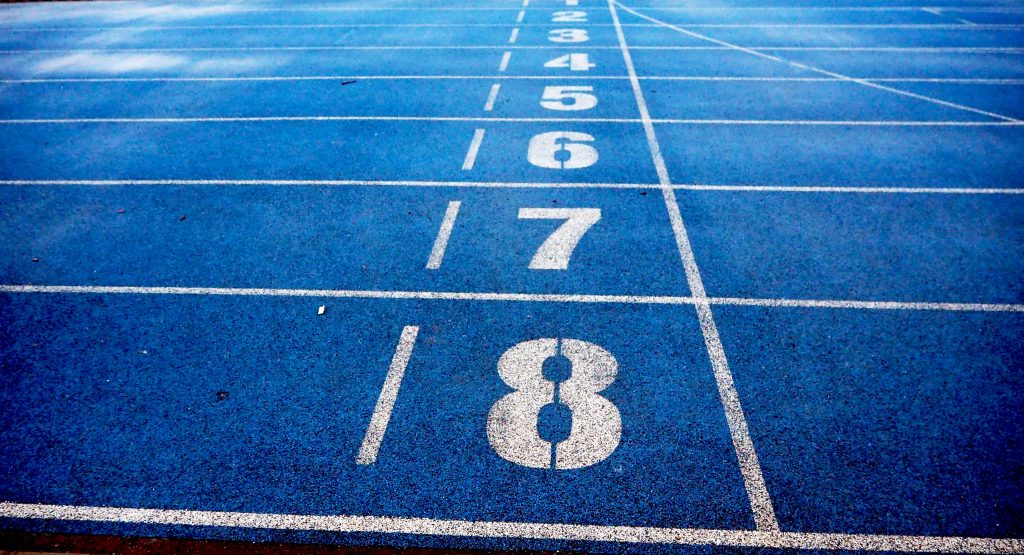 track field numbers